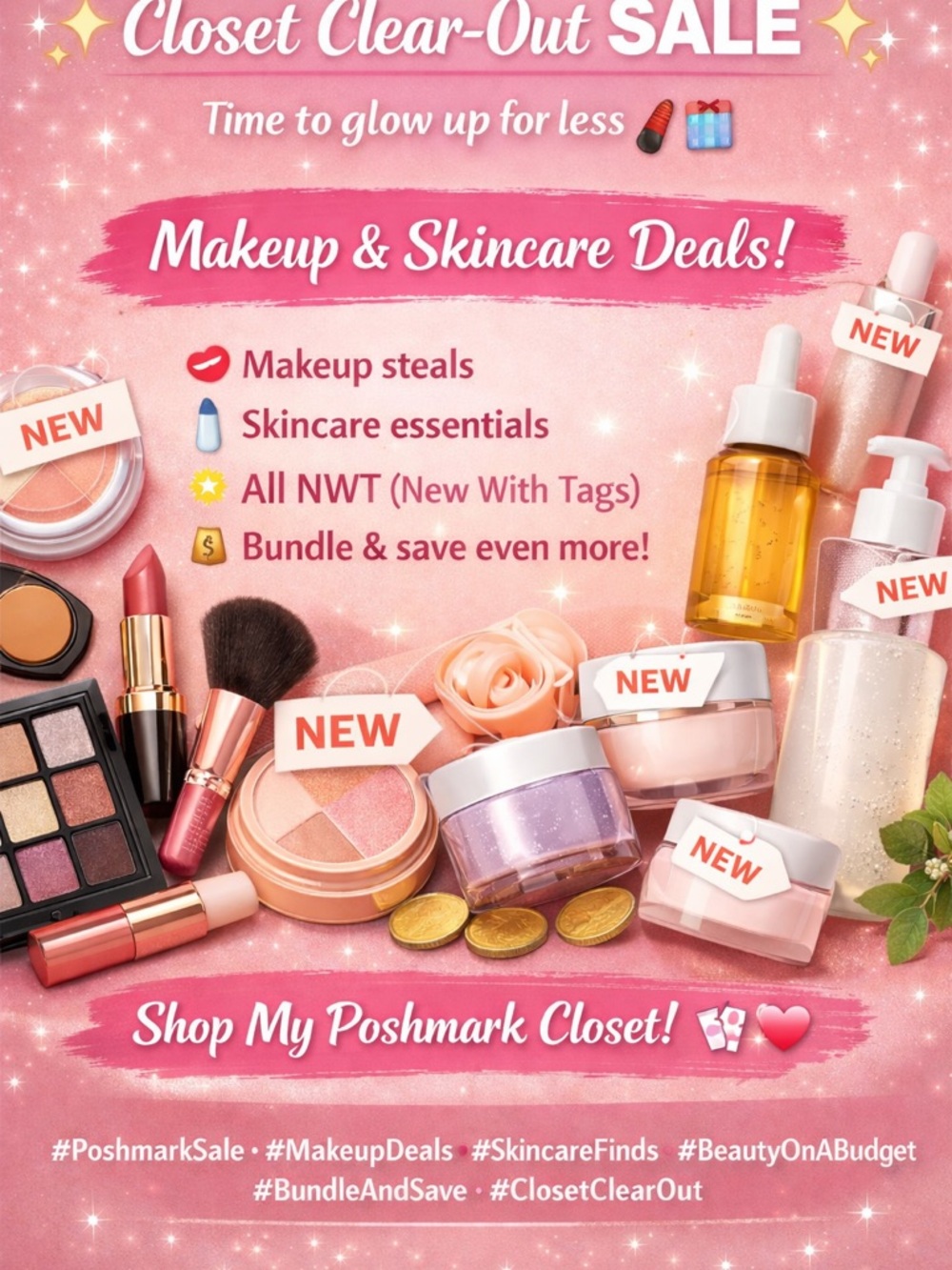 Makeup & Skin Care Sale! All NWT Deep Discounts